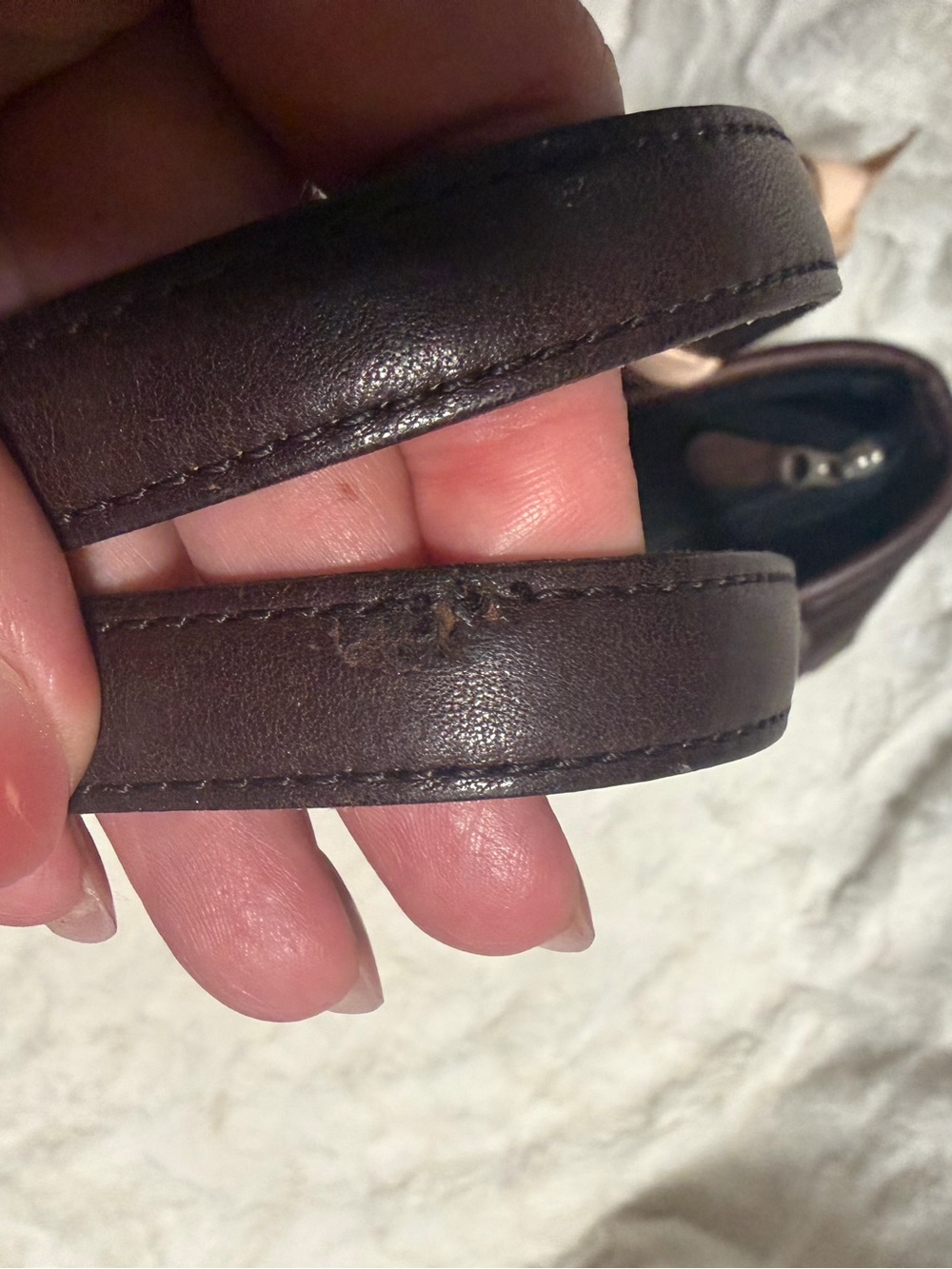 🤎Vintage Y2K Coach chocolate mini tote! - Picture 8 of 13